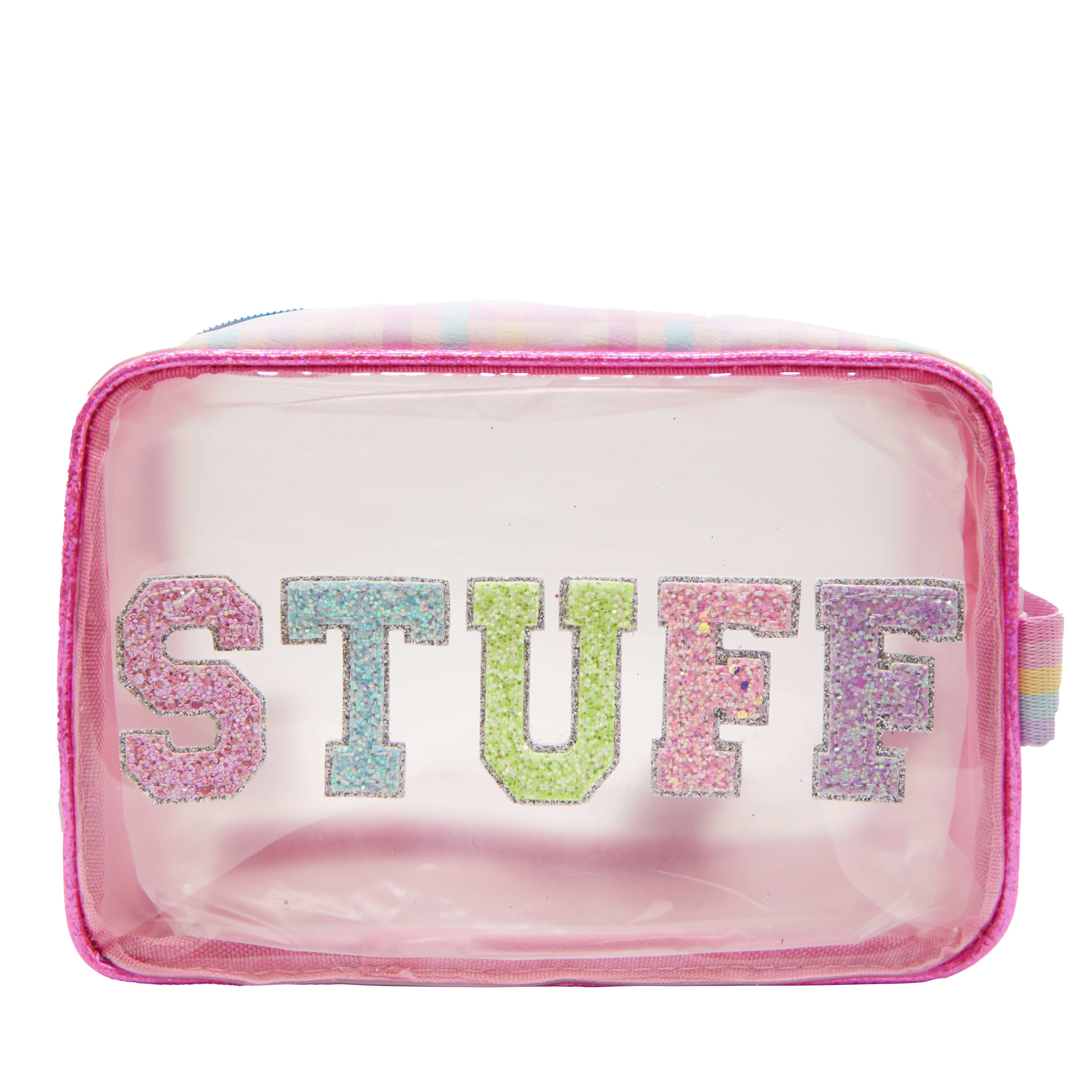 Stuff Clear Train Case - Denny's