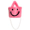 Smiley Faux Fur Tote - Denny's