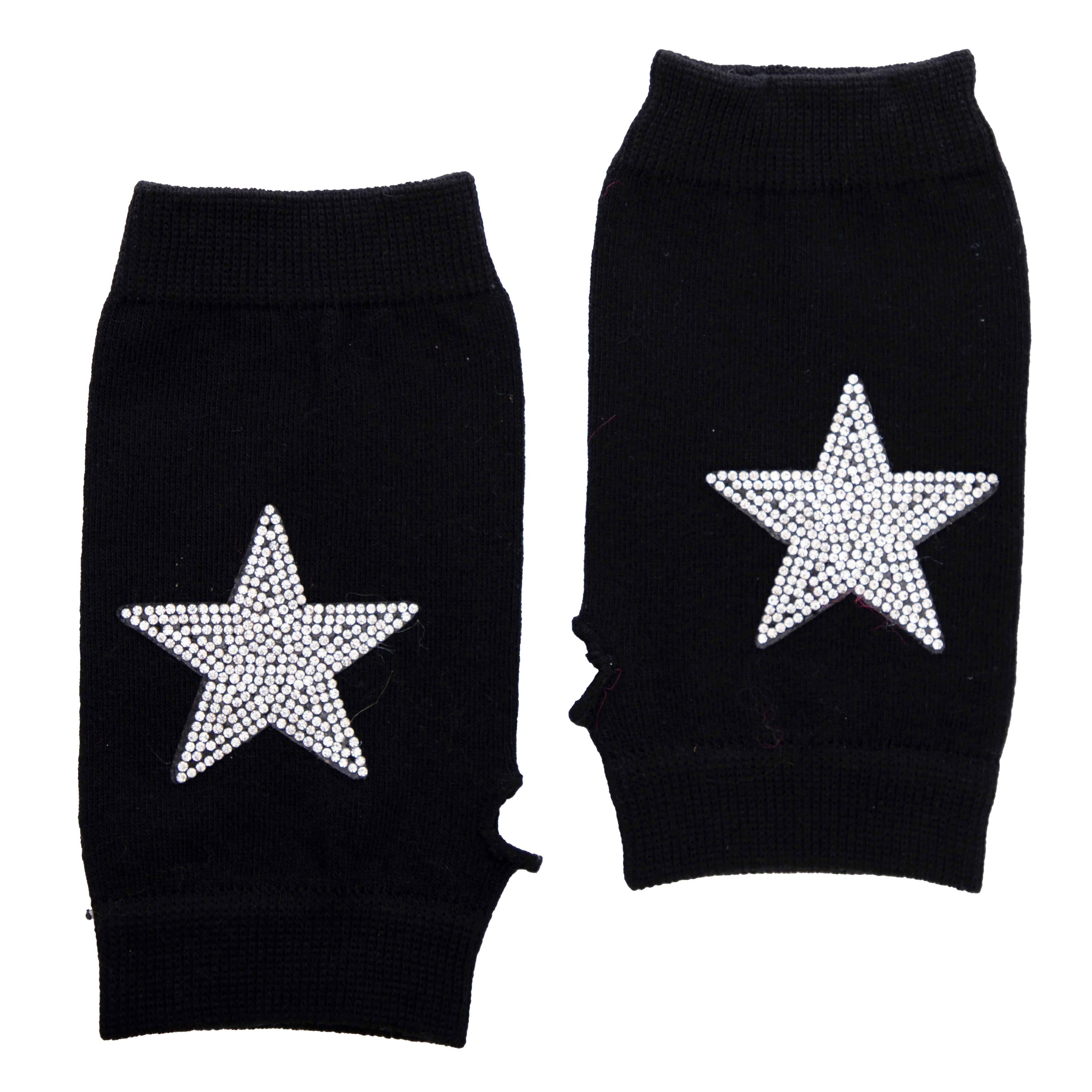 Rhinestone Stars Fingerless Glove - Denny's