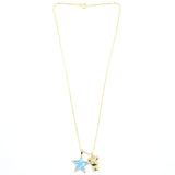 Star & Bear Charm Necklace - Denny's