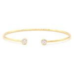 Cubic Zirconia Cuff Bracelet - Denny's