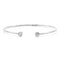 Cubic Zirconia Cuff Bracelet - Denny's