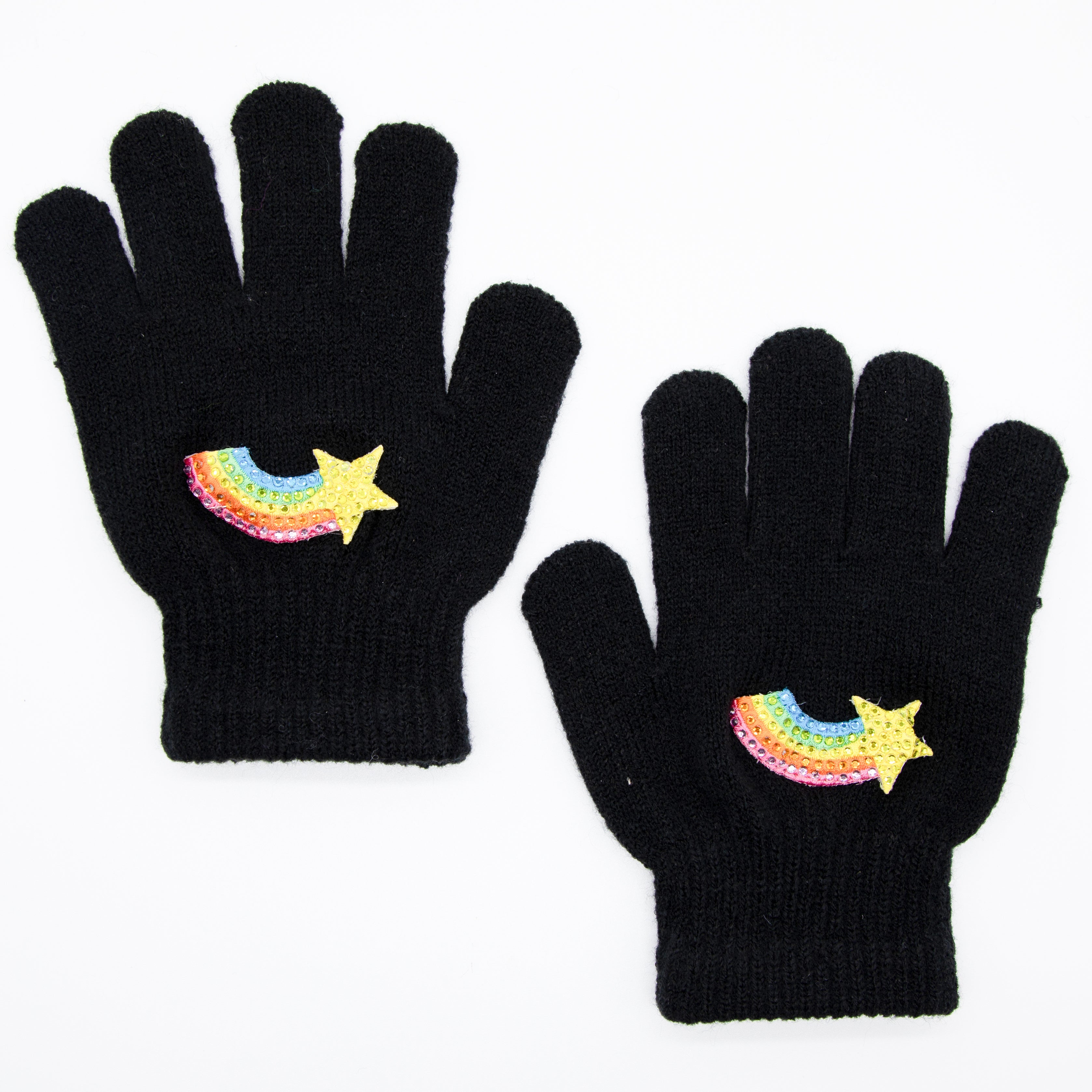 Rainbow Shooting Star Gloves - Denny's