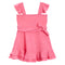 Heathered Ruffle Strap Tie Dress - Denny's