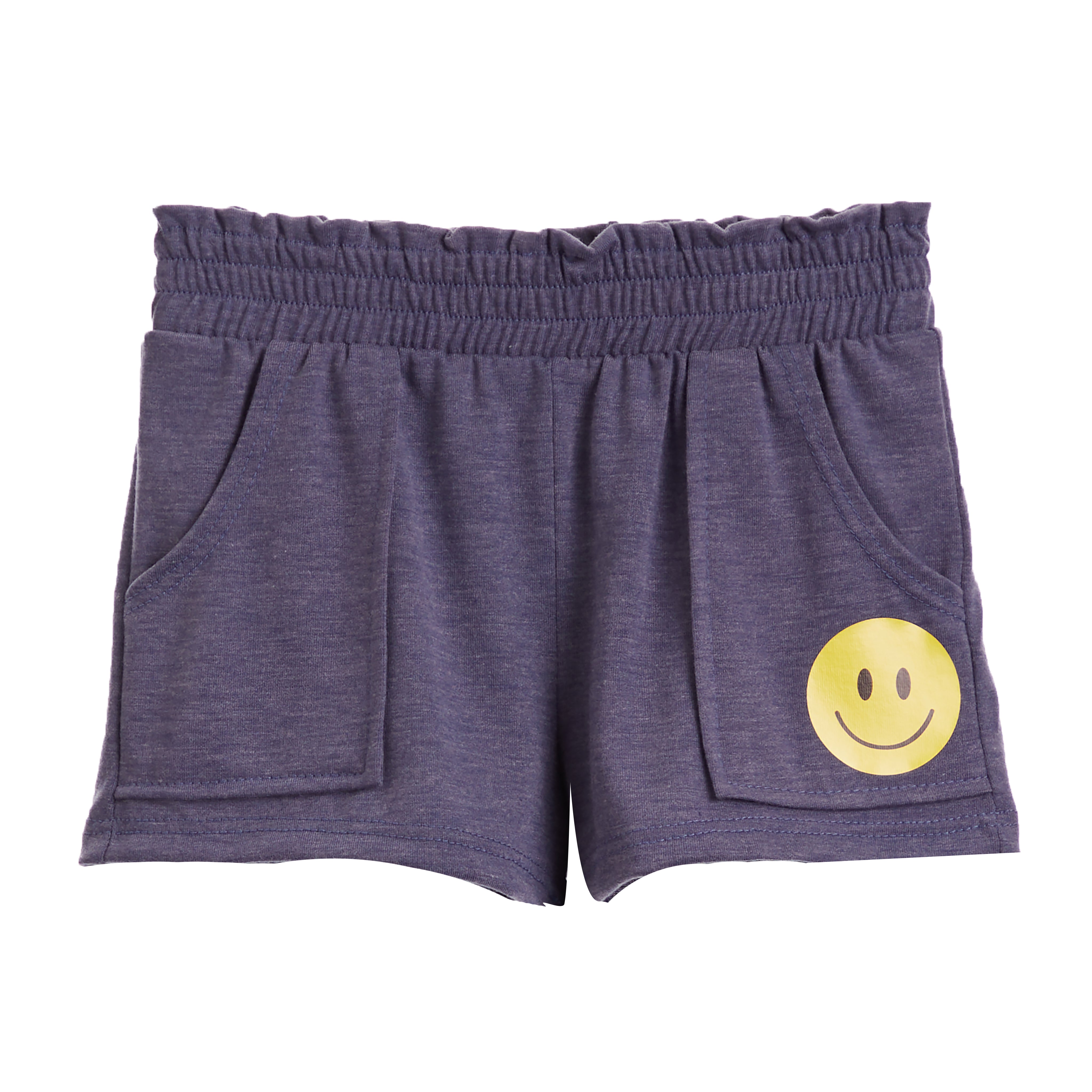 Smiley Pocket Heathered Short - Denny's