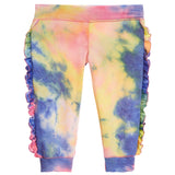 Tie Dye Ruffle Sweatpant - Denny's
