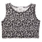 Stone Leopard Crop Tank - Denny's