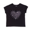Stones Leopard Heart Tee - Denny's