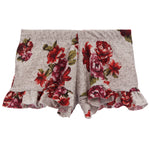 Floral Hacci Ruffle Short - Denny's