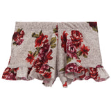 Floral Hacci Ruffle Short - Denny's
