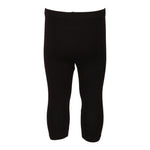Black Legging with Metallic Silver Rips - Denny's