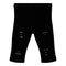 Black Legging Metallic Silver Rip - Denny's