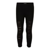 Slashed Leopard Back Legging - Denny's
