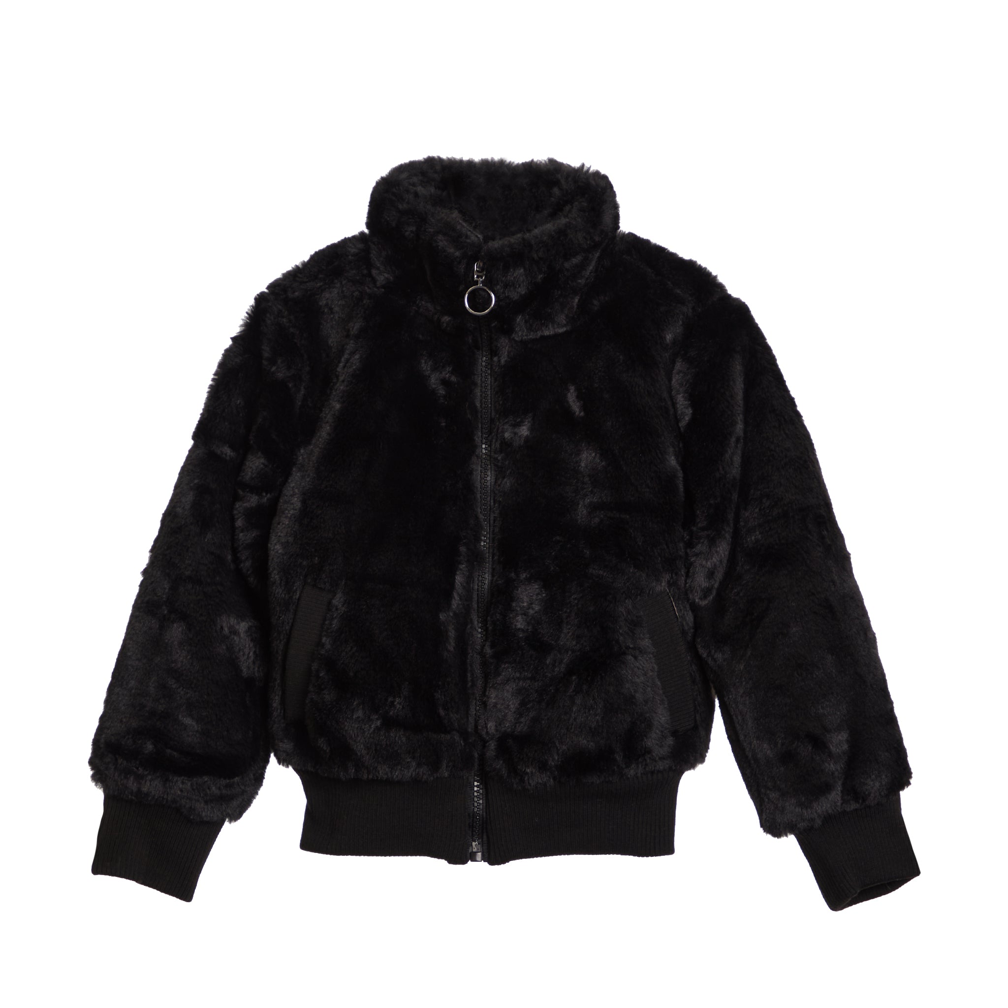 Faux Fur Bomber Jacket - Denny's
