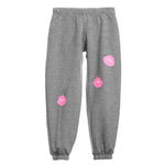 Neon Pink Lip Fleece Sweatpant - Denny's