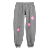 Neon Pink Lip Fleece Sweatpant - Denny's