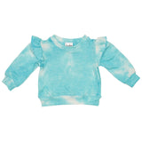 Ruffle Tie Dye Sweatshirt - Denny's