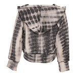 Tie Dye Cropped Hoodie - Denny's