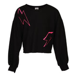 Pink Bolt Crop Shirt - Denny's