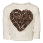 Leopard Heart Sweatshirt - Denny's