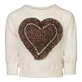 Leopard Heart Sweatshirt - Denny's