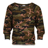 Metallic Stars Camo Hacci Sweatshirt - Denny's