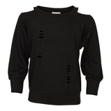 Cut Shoulder Sweatshirt - Denny's