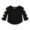 Metallic Hearts Sleeve Sweater - Denny's