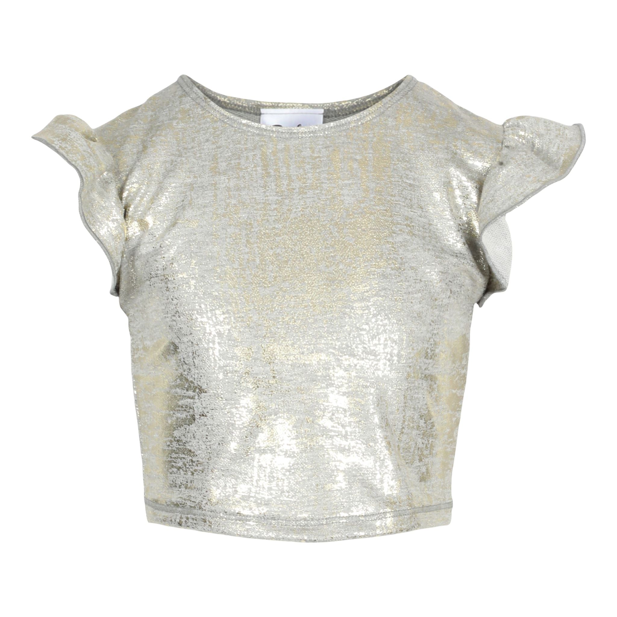Ruffle Crop Top - Denny's