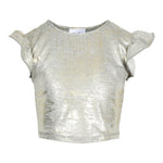 Ruffle Crop Top - Denny's