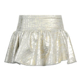 Metallic Ruffle Skirt - Denny's