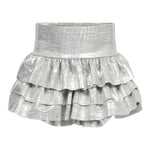 Metallic Tiered Ruffle Skirt - Denny's