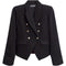 Victoria Gold Button Blazer - Denny's