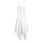 Uneven Hem Gauze Tank Dress - Denny's