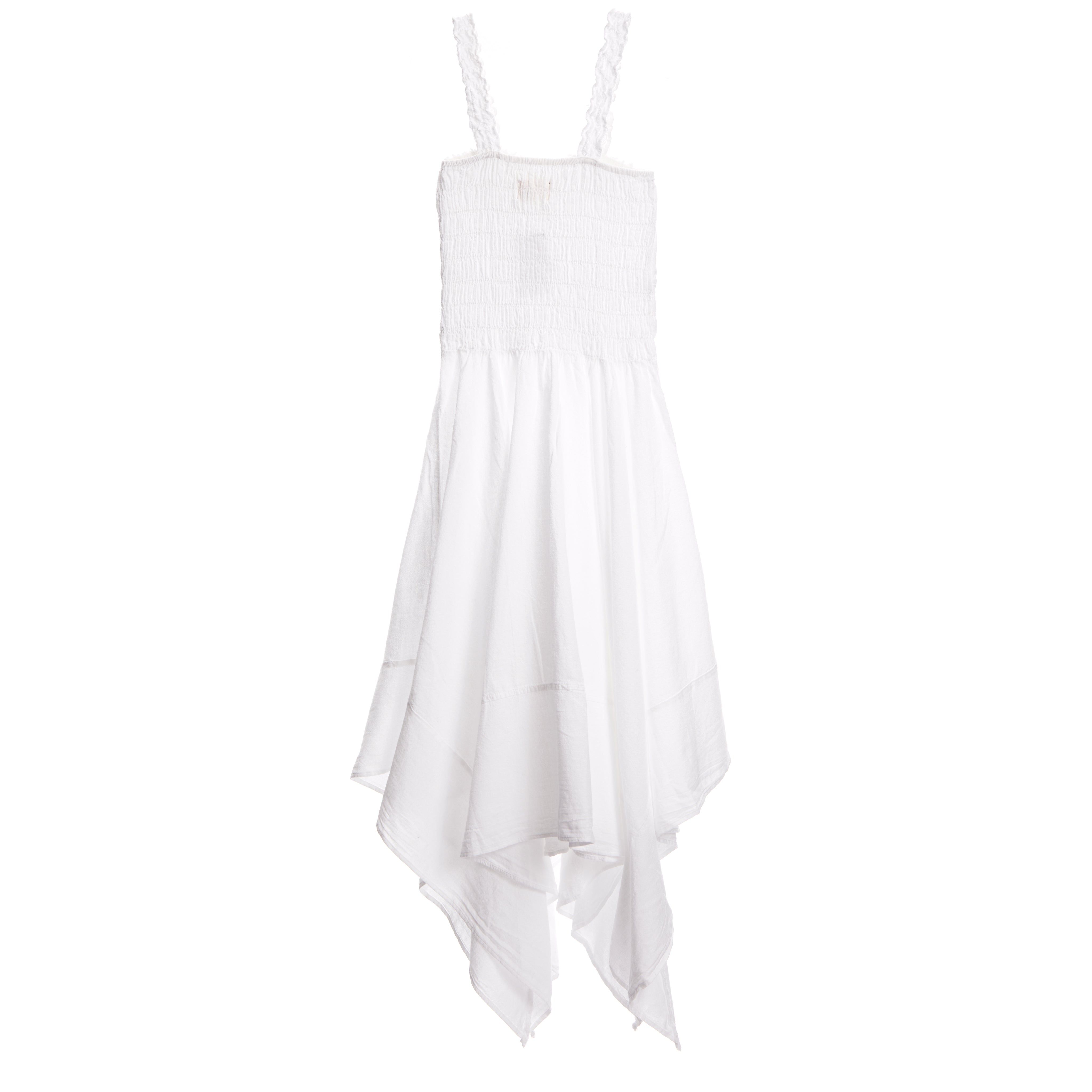 Uneven Hem Gauze Tank Dress - Denny's
