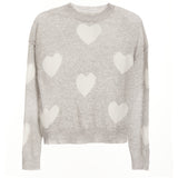 Tossed Heart Sweater - Denny's