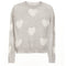 Tossed Heart Sweater - Denny's