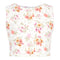Floral Crop Tank Top - Denny's