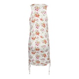 Cinch Side Floral Dress - Denny's