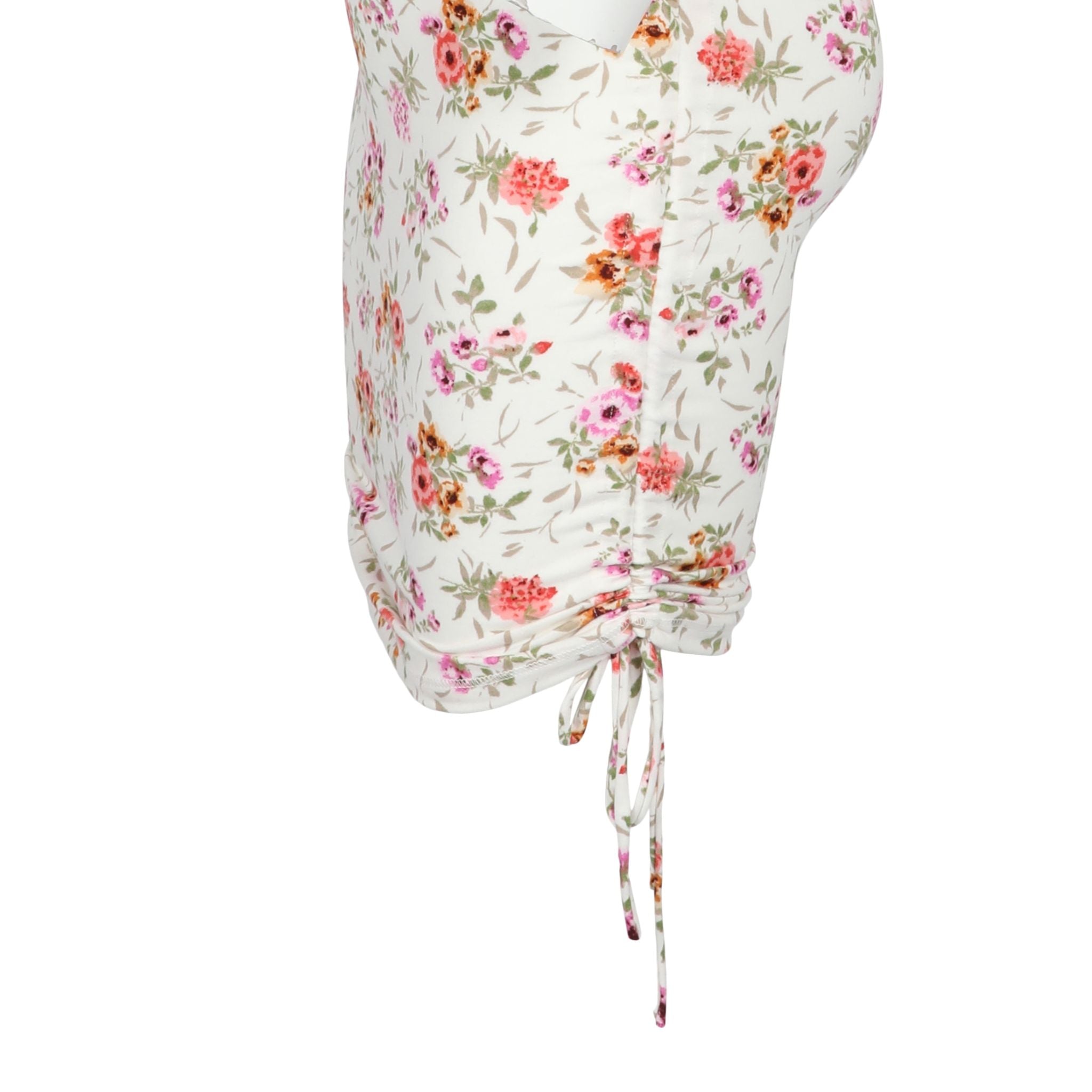Cinch Side Floral Dress - Denny's