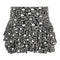 White Floral Ruffle Skirt - Denny's