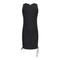 Cinch Sides Rib Dress - Denny's