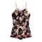 Black Floral Romper - Denny's