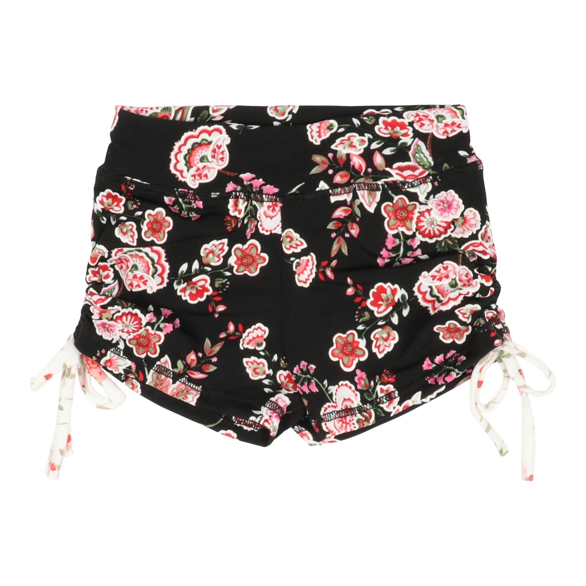 Floral Scrunch Short - Denny's