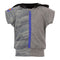 Camo Pieced Cutoff Hoodie - Denny's