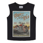 Born To Be Wild Muscle Tee - Denny's