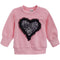 Lace Leopard Heart Sweatshirt - Denny's