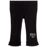 Leopard Heart Ruffle Bottom Legging - Denny's