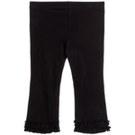 Leopard Heart Ruffle Bottom Legging - Denny's