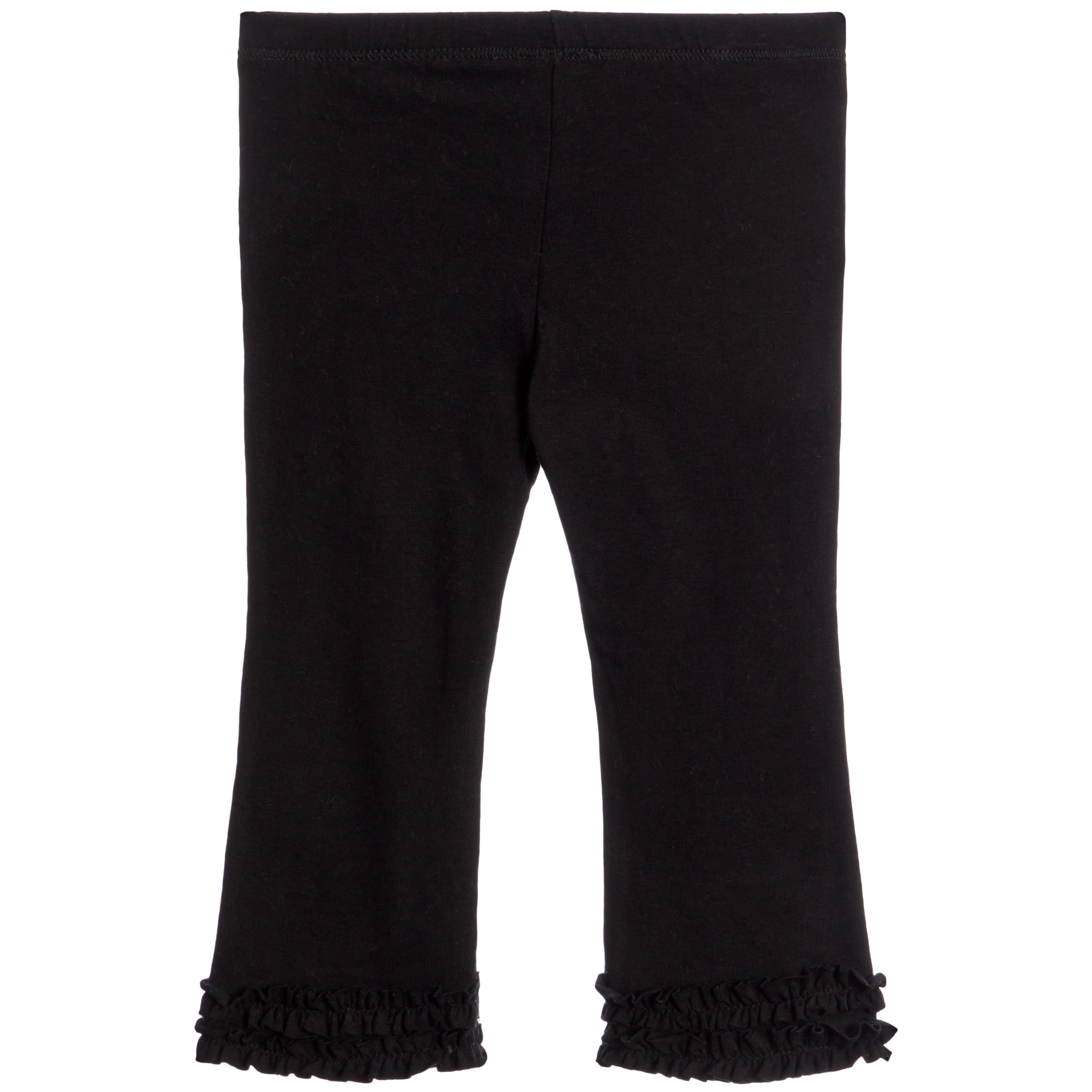 Leopard Heart Ruffle Bottom Legging - Denny's